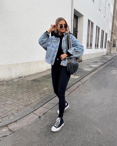 70+ Elevated Denim Jacket Outfit Ideas [2023]: What To Wear With A Denim  Jacket Female - Girl Shares Tips