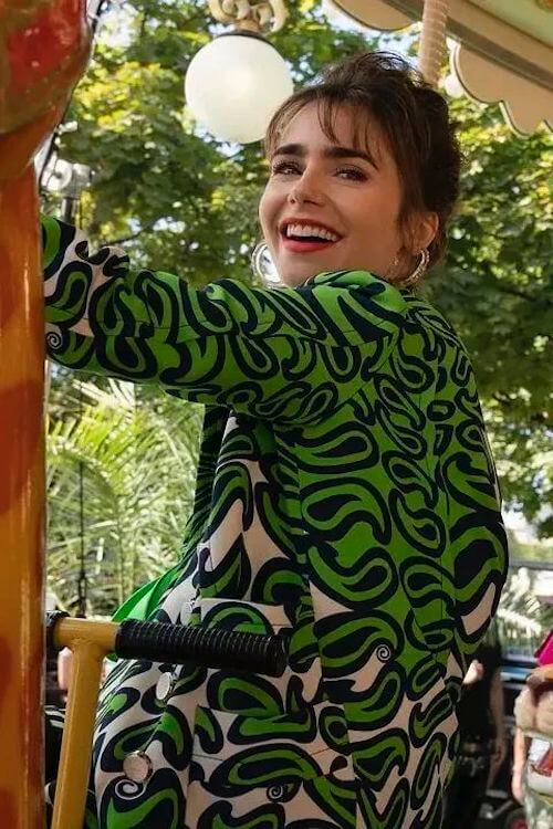 Emily In Paris outfits Lily Collins