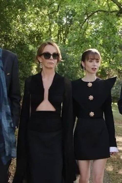 Emily In Paris outfits Sylvie and Lily