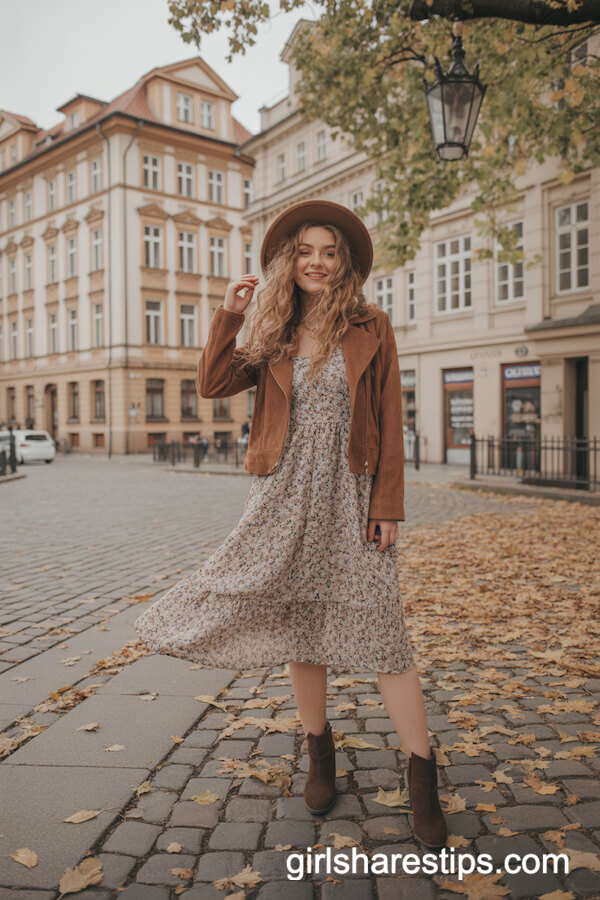 Prague Flowy Floral Dress