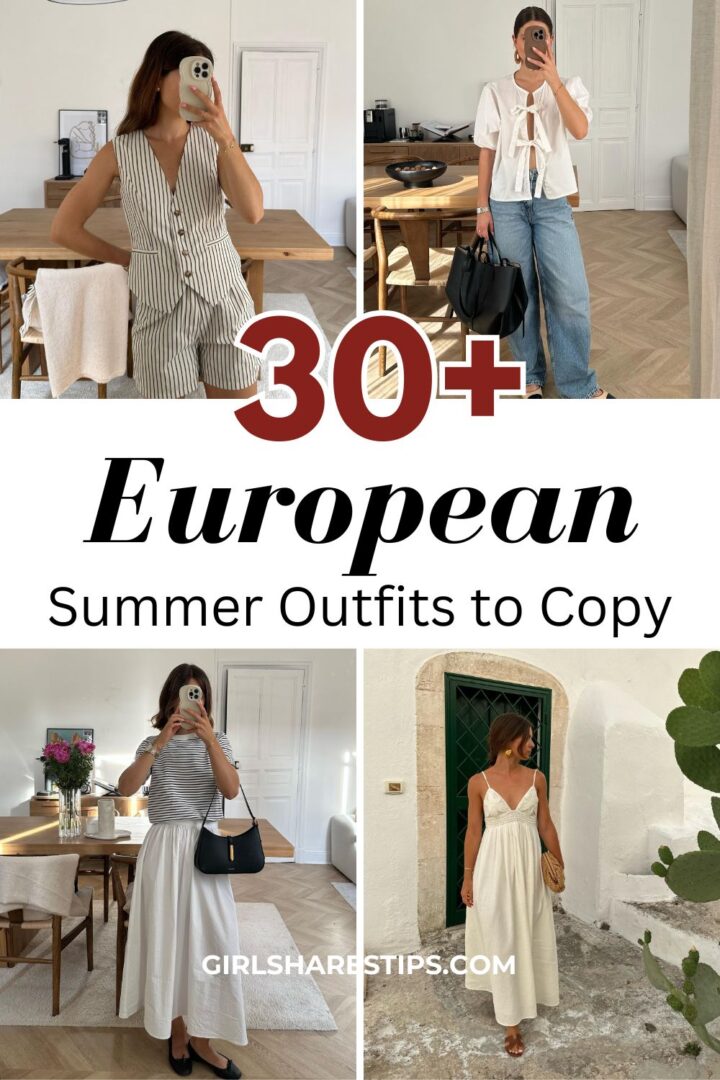30+ European Summer Outfit Ideas for a Chic Vacation Girl Shares Tips — free download