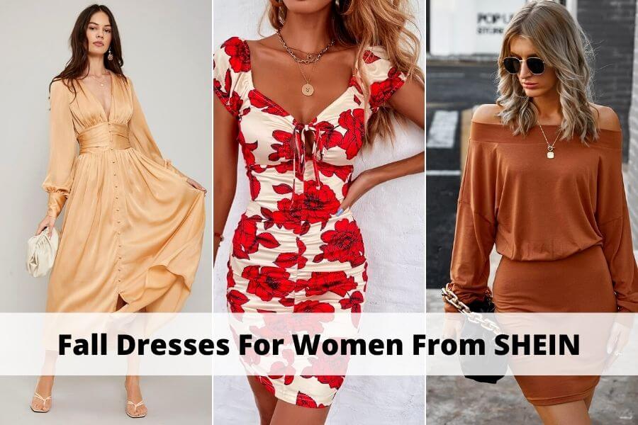 Fall Dresses For Women from SHEIN