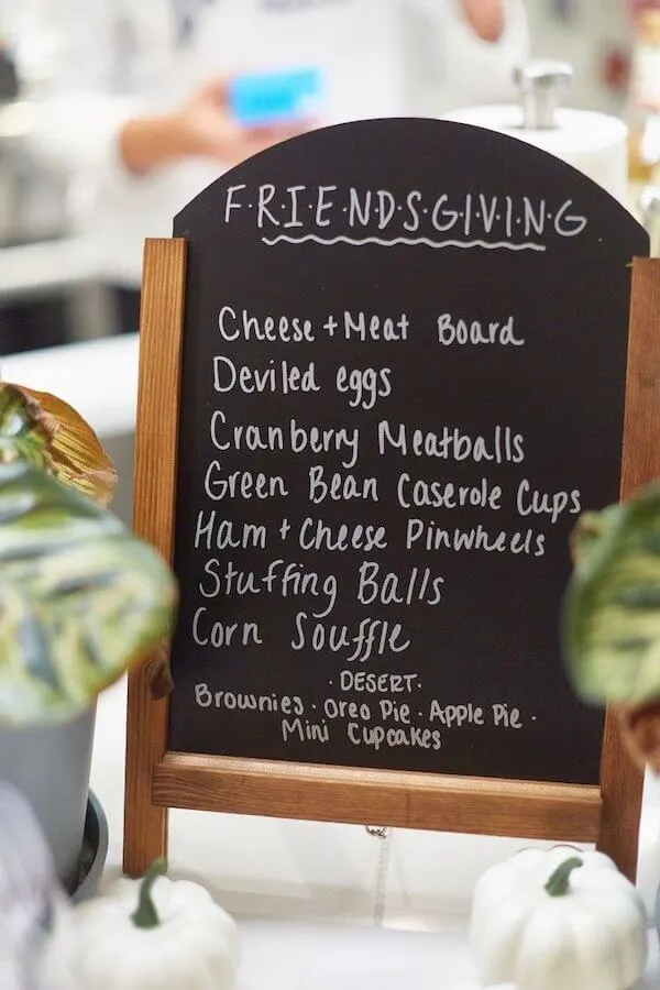 Friendsgiving ideas