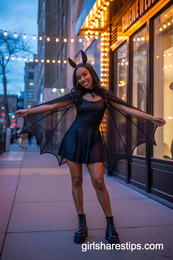 Cute Batgirl Street Style