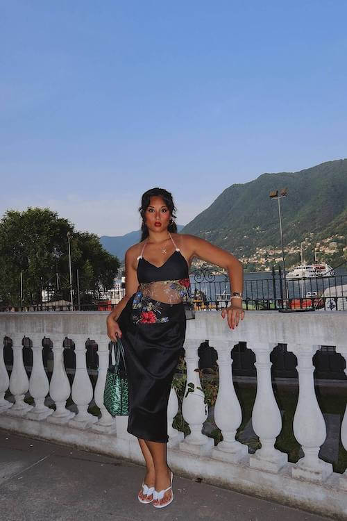 Italian summer outfit for women
