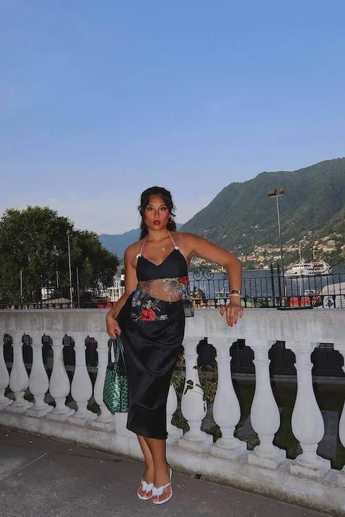 Italian summer outfit for women