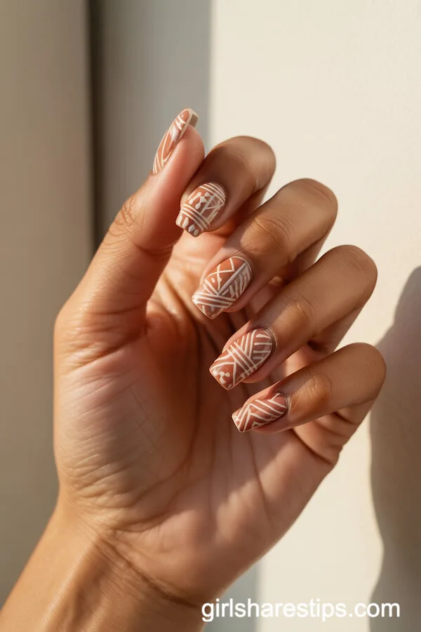 Tuscan Pottery Geometric Terracotta Designs