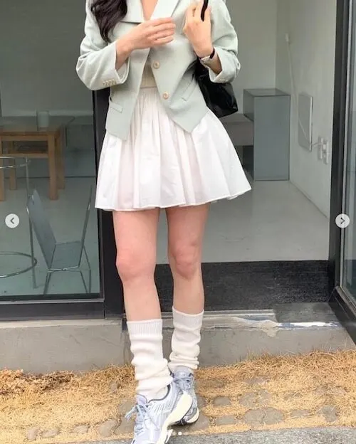 Korean skirt outfits