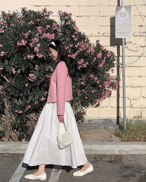 Korean skirt outfits