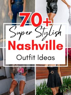 Nashville outfits collage