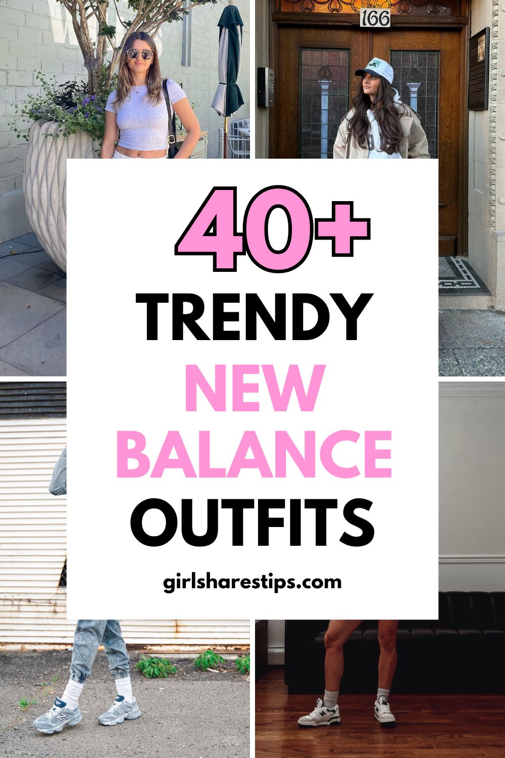 New Balance Outfit Ideas collage