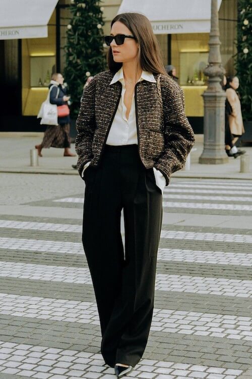 Parisian style Paris outfit