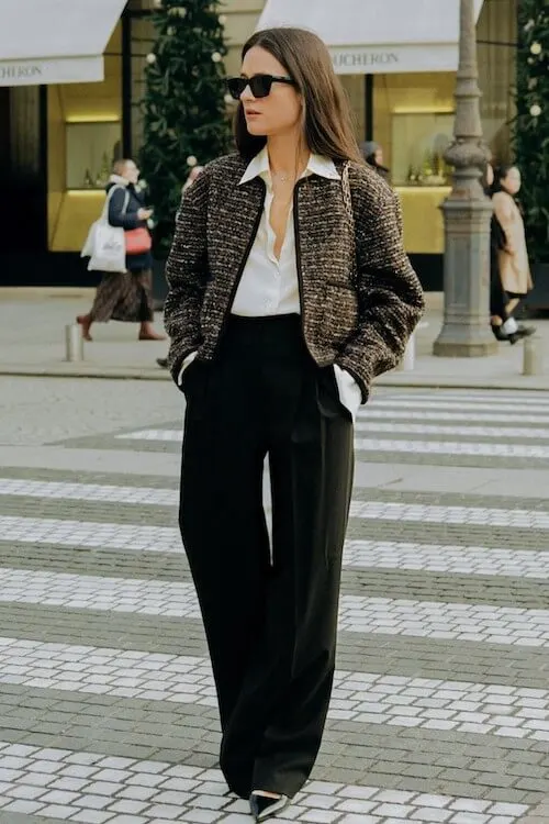 Parisian style Paris outfit