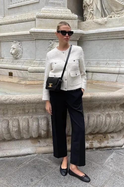 Parisian style Paris outfit