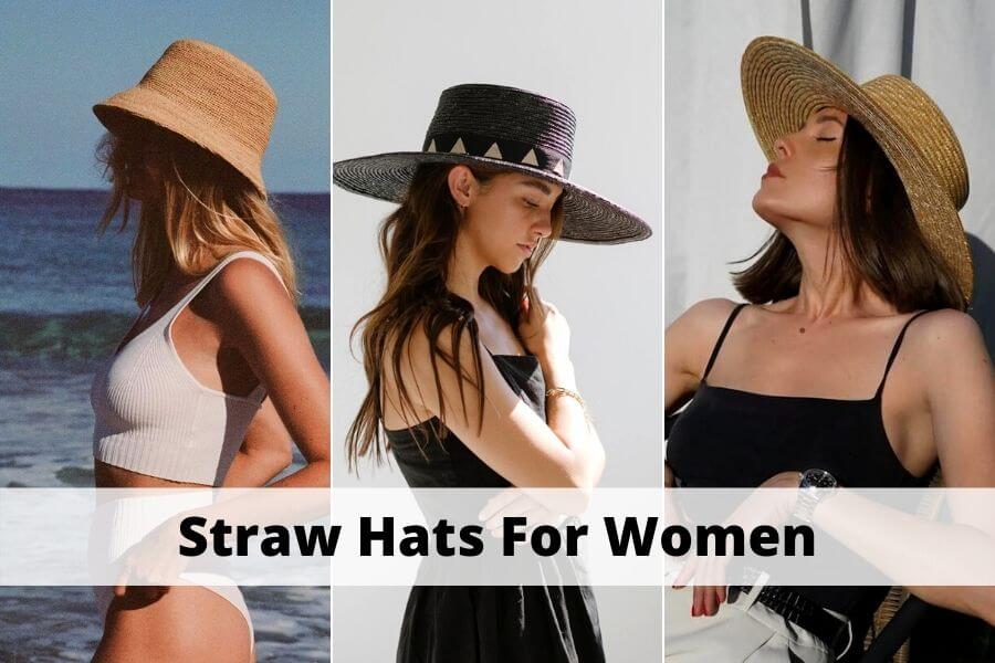 Straw Hats For Women outfits style