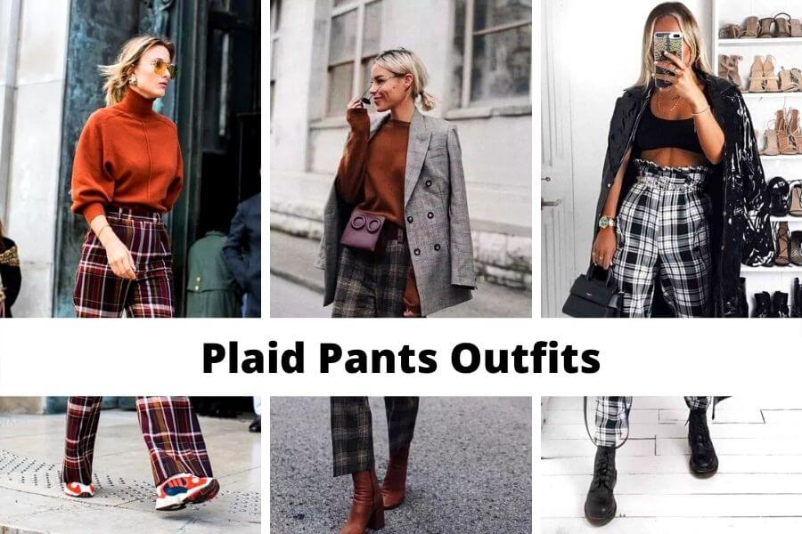 What to Wear with Black and White Plaid Pants - Buy and Slay