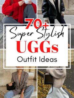 UGGs outfits collage