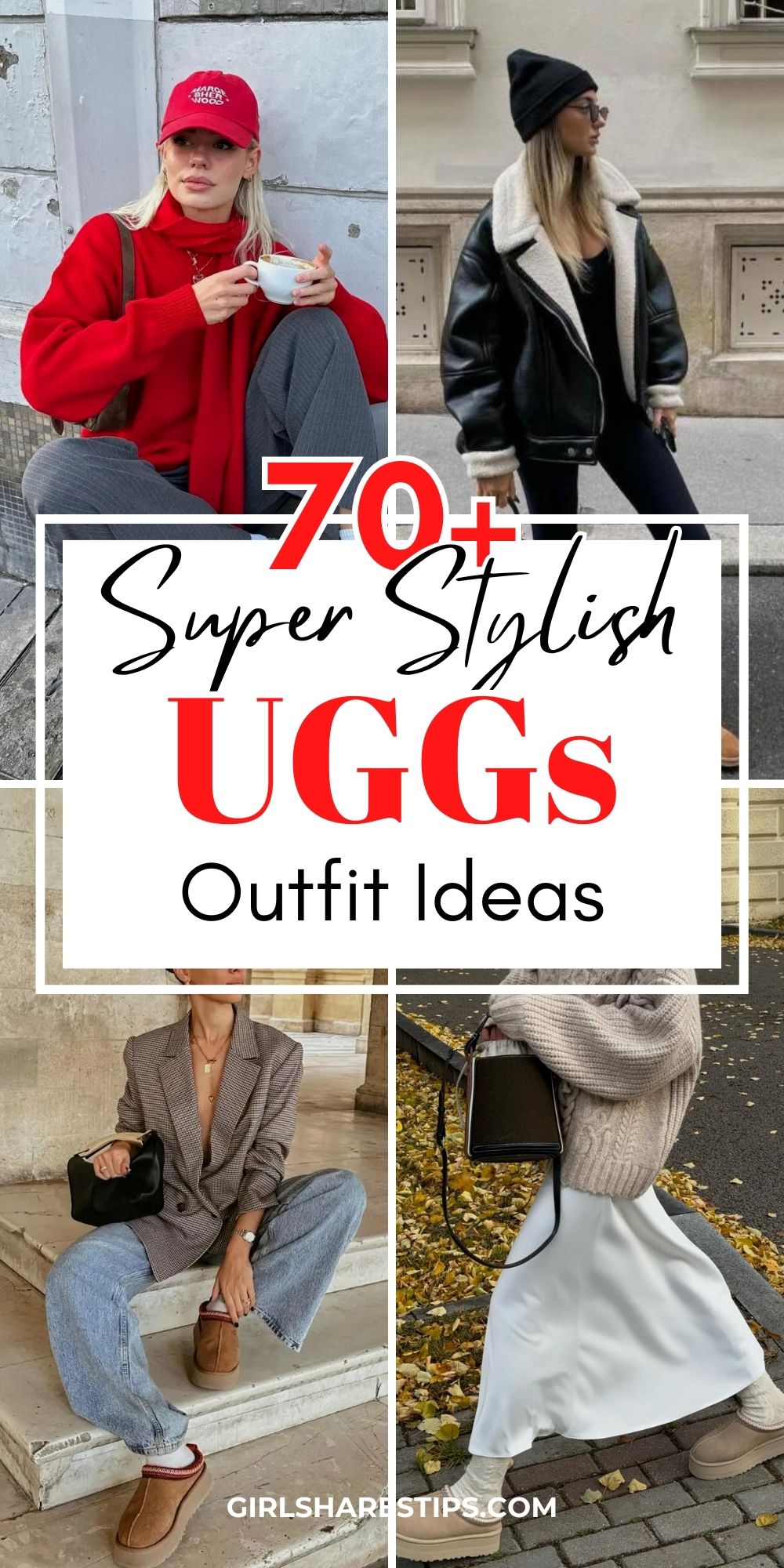UGGs outfits collage