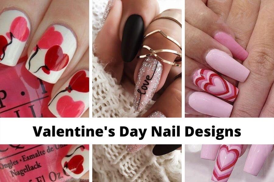 Valentine's Day Nail Designs