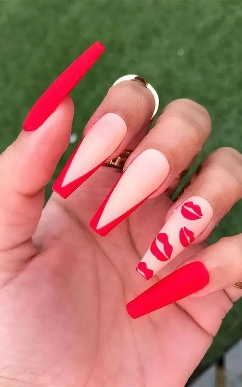 Valentine's day nail designs