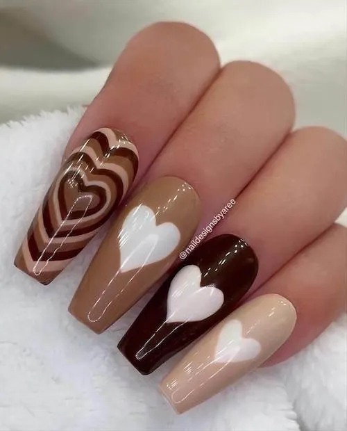 Valentine's day nail designs