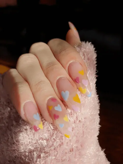 Valentine's day nail designs
