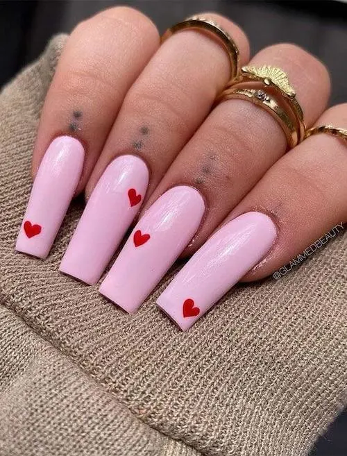 Valentine's day nail designs