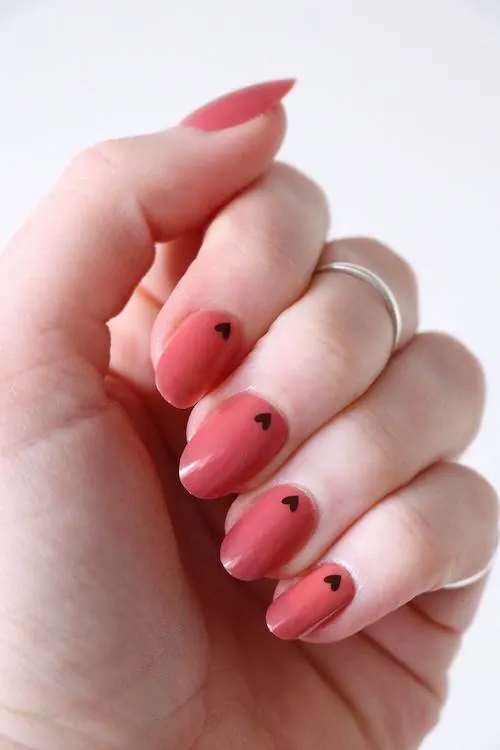 Valentine's day nail designs