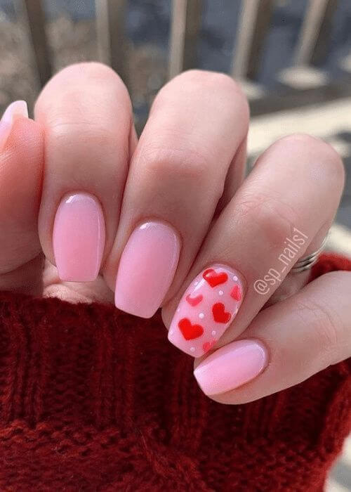 Valentine's day nail designs