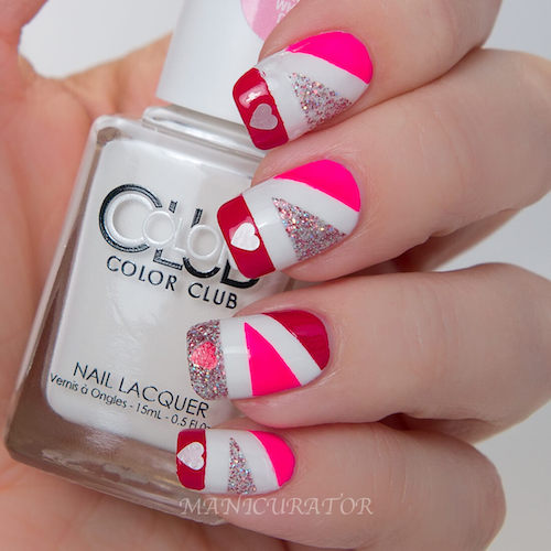 Valentine's day nail designs