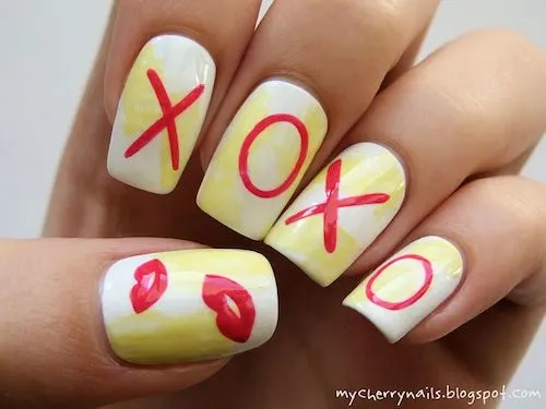 Valentine's day nail designs