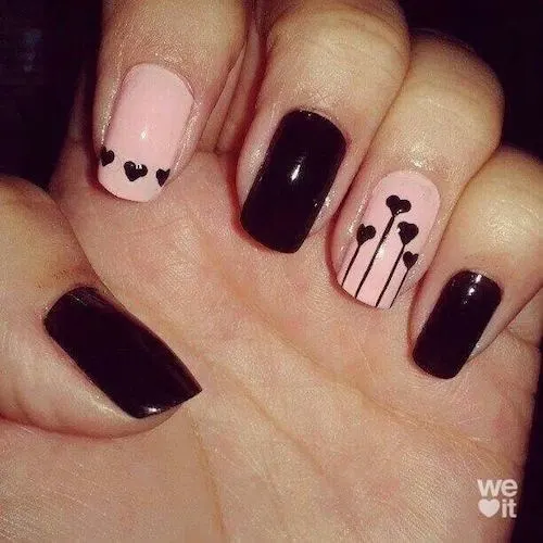 Valentine's day nail designs