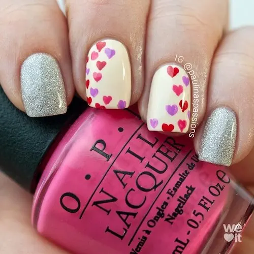 Valentine's day nail designs