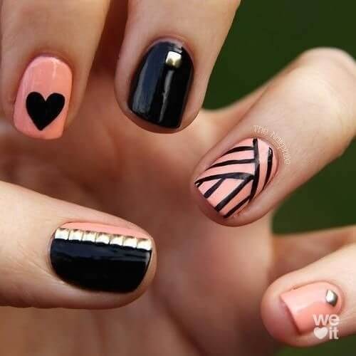 Valentine's day nail designs