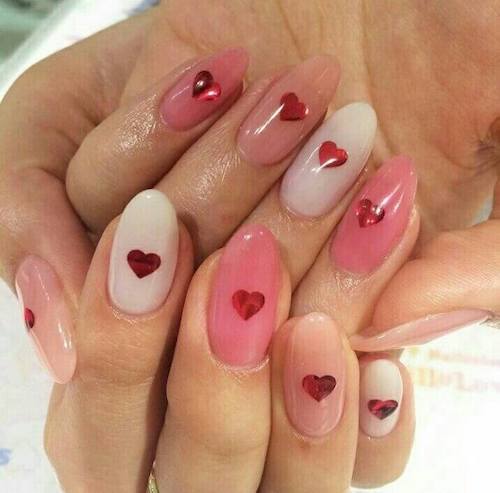 Valentine's day nail designs