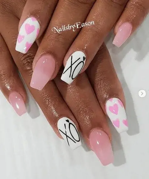 Valentine's day nail designs