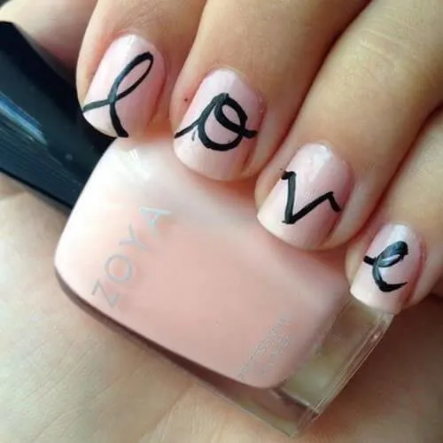 Valentine's day nail designs