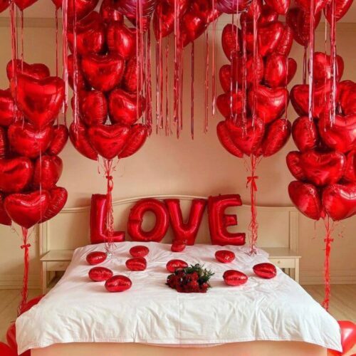 Valentines room decoration ideas