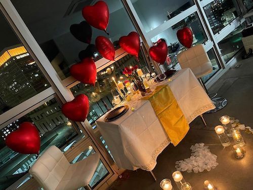 romantic dinner decoration ideas