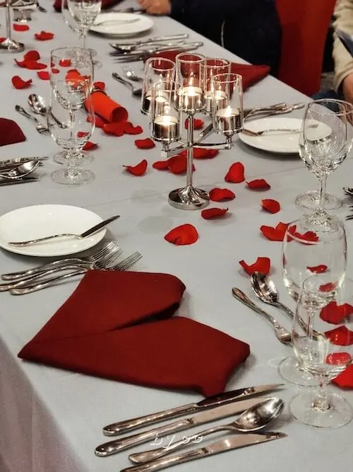 valentines dinner table decoration ideas