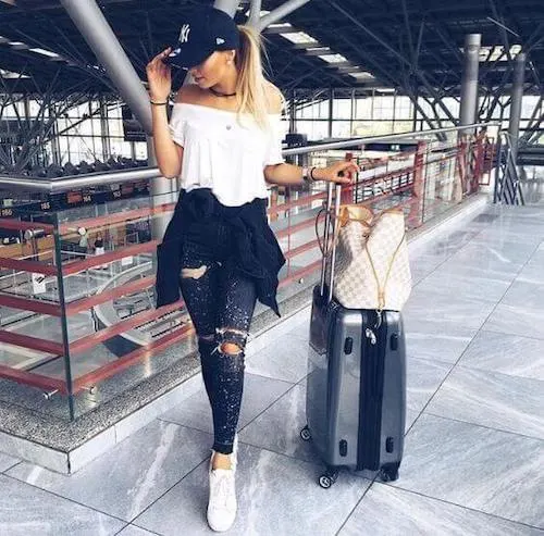 Airport outfits summer 2019 on sale