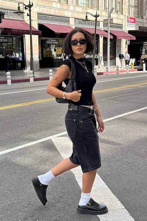 all black outfit