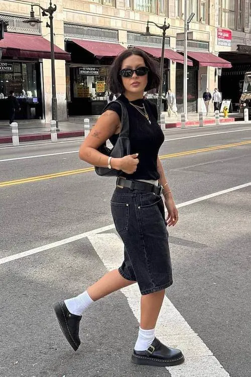 all black outfit