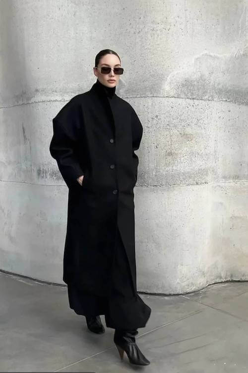 all black outfit
