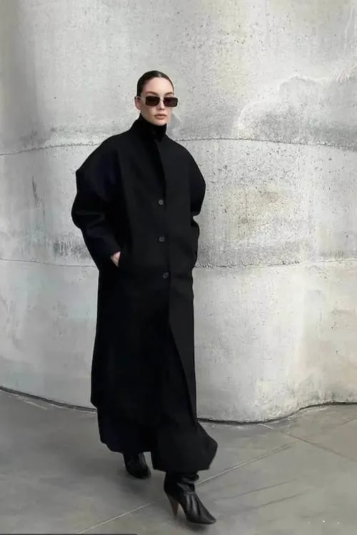 all black outfit