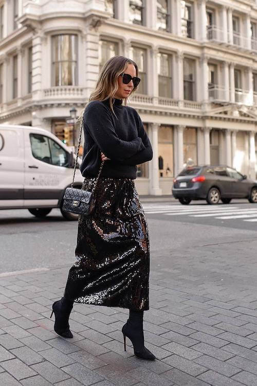 all black outfit