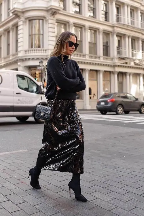 all black outfit