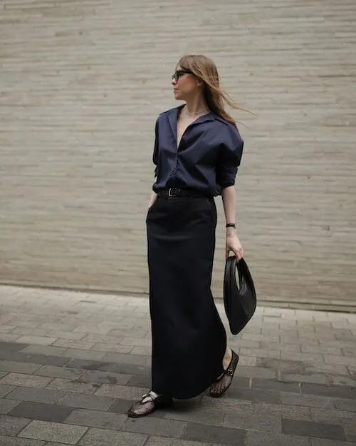 all black outfit