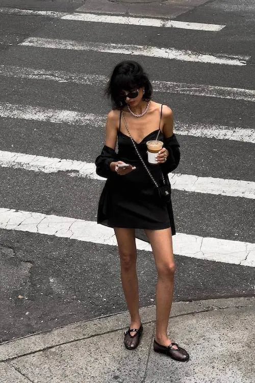all black outfit
