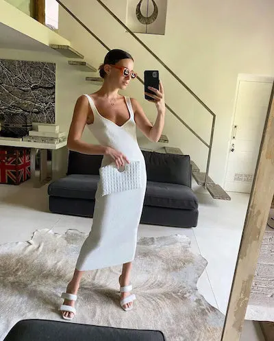all white outfit women